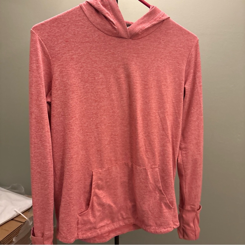 Athleta Girl coral Hoodie
